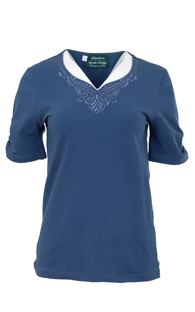 Damen-Shirt 9543 81100, blau