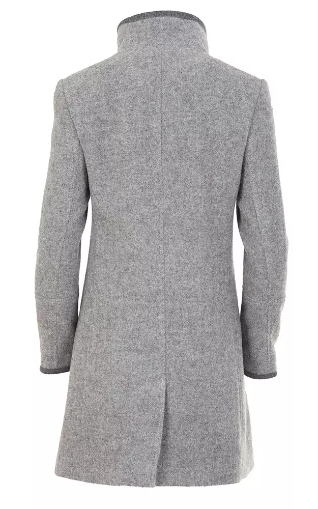 Kurzmantel Frauke, mittelgrau