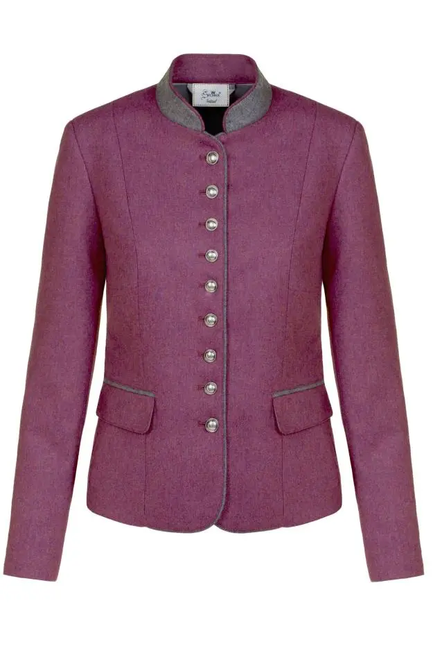 Jacke Maria, brombeer