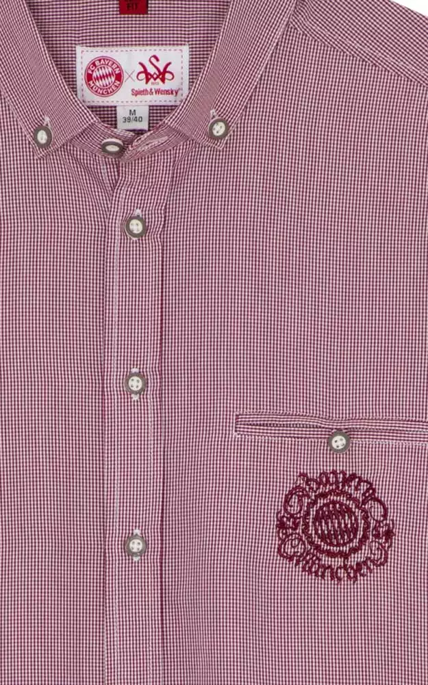 Hemd Erek, weiß - FC Bayern