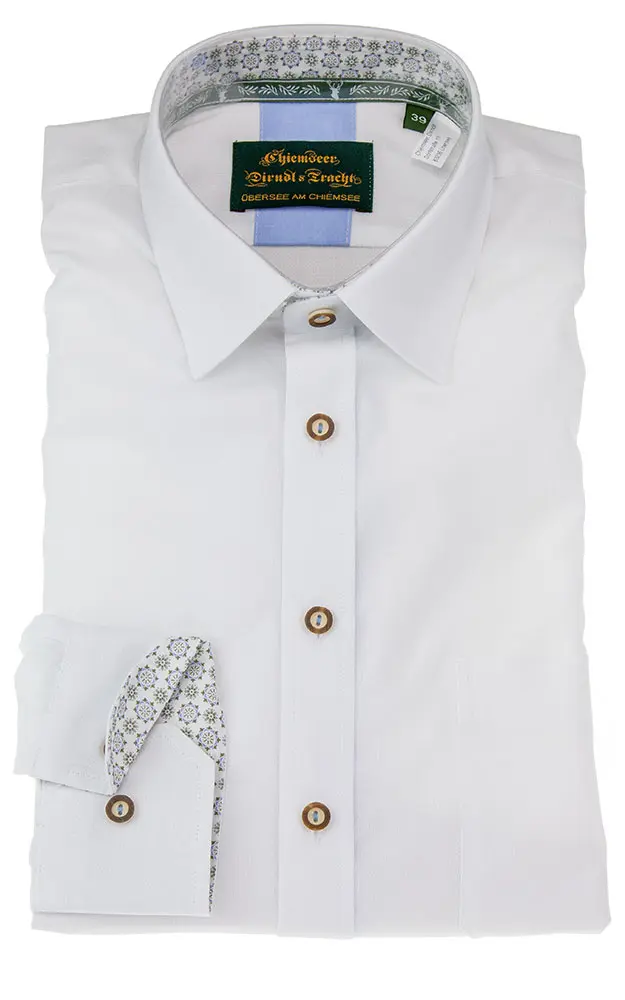Hemd 2575 4041 40, weiß - Slim fit