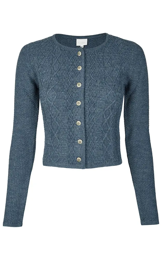 Strickjacke Gries, blau