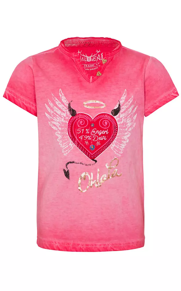 Kinder-Shirt 70899, pink