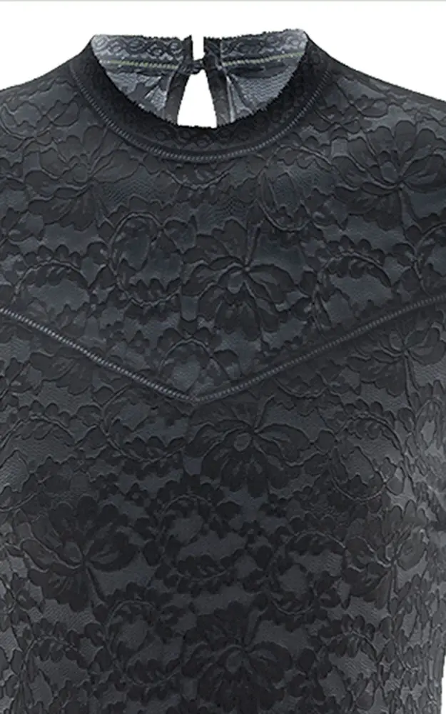 Trachtenbody 11 0006 08, schwarz