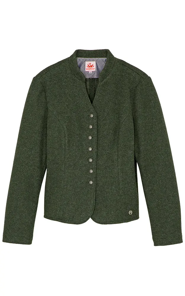 Walkjacke Distanz, dunkelgrün