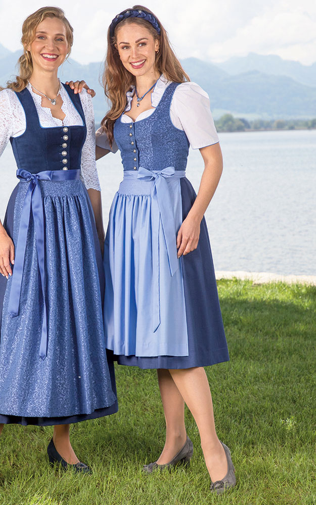 Blusendirndl Mühltal, mit Schürze