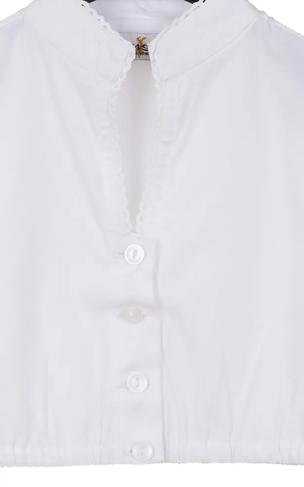 Kinderbluse 74, weiß