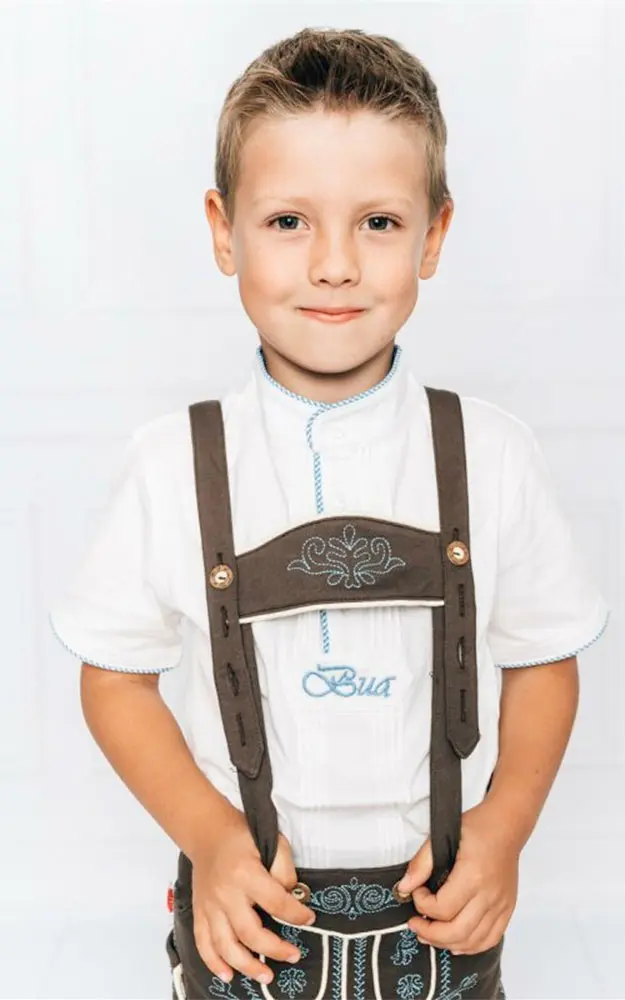 Baby-Body kurzarm, blau