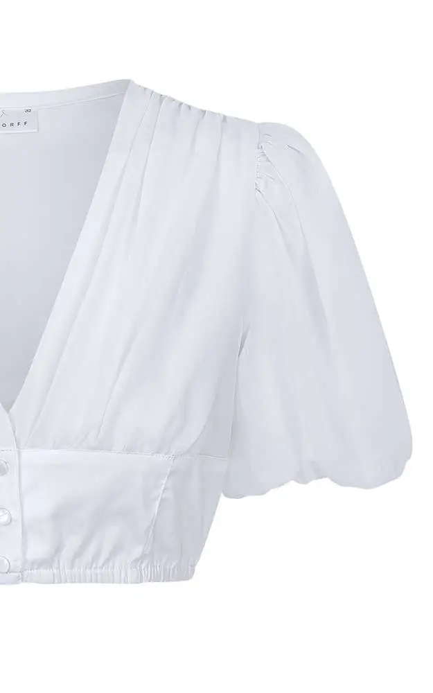 Dirndlbluse Malina, weiß