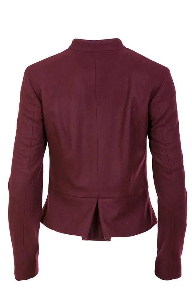 Jacke Gloria, weinrot