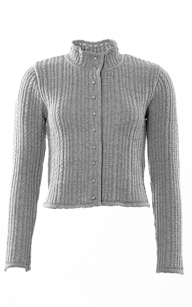 Strickjacke Lea, silber