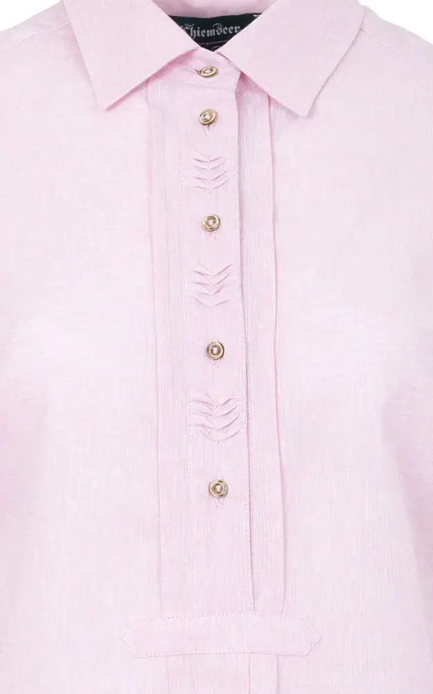 Trachtenbluse 6100 12159, rosa