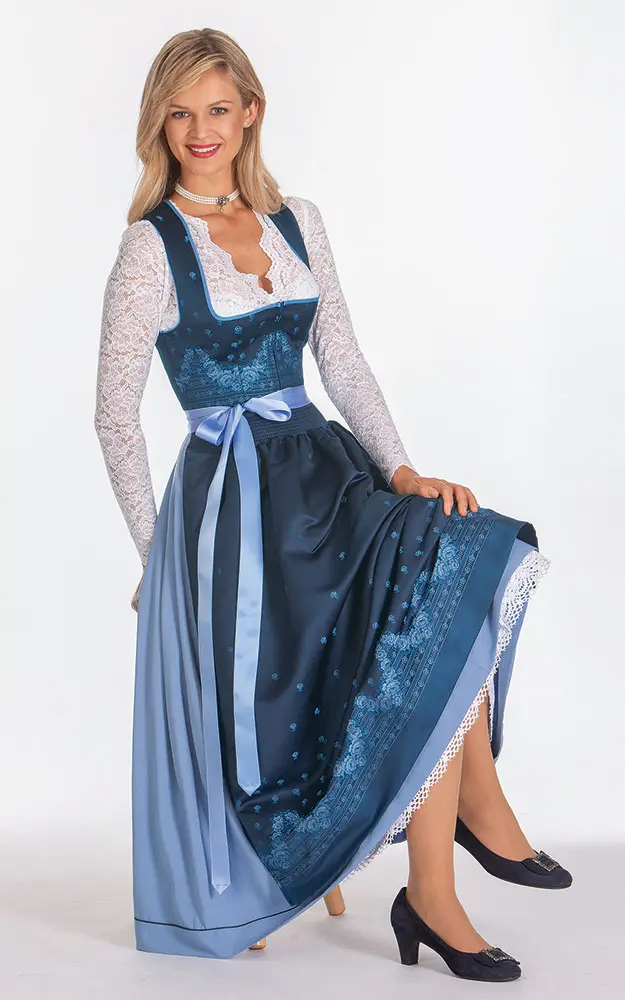 Schürze Coburg, blau