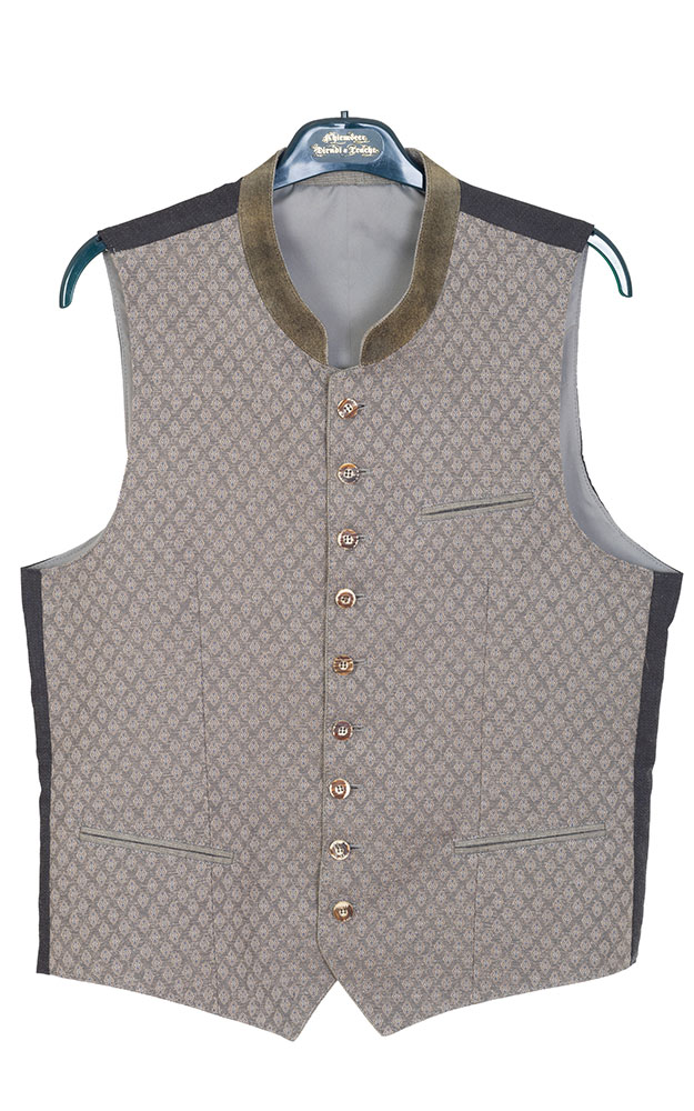 Weste Bayreuth, taupe - Slim-fit