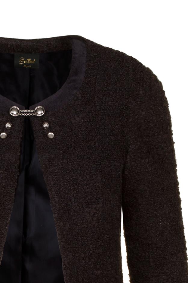 Jacke Wallburga, schwarz