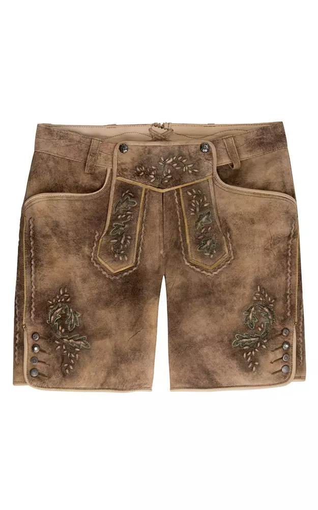 Damenlederhose Diana, bernstein