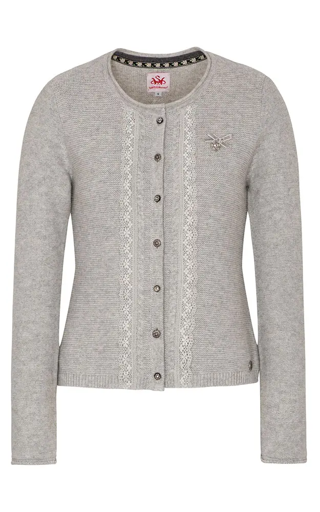 Strickjacke Anika, grau