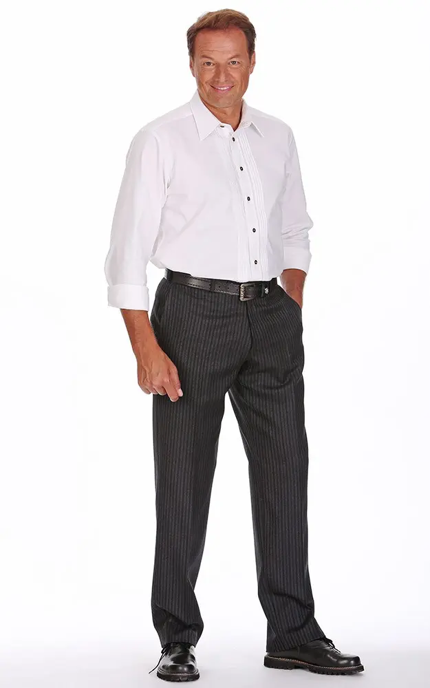 Hose Kreuth, Stresemann grau