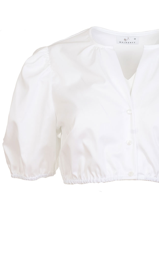 Dirndlbluse 62178, weiß