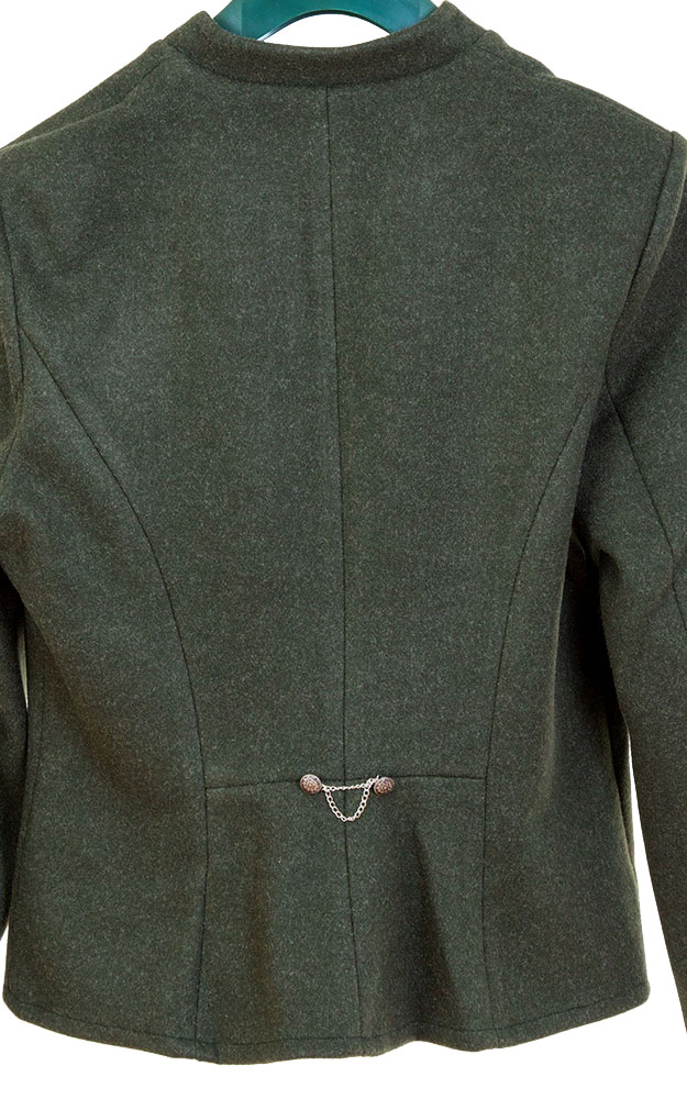 Walkjacke Distanz, dunkelgrün