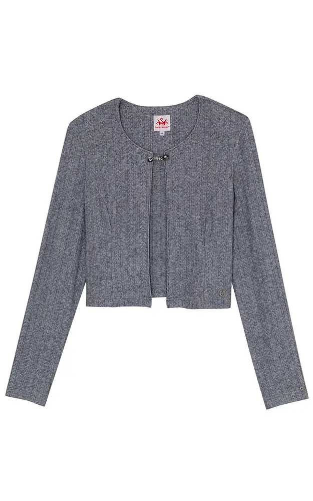 Strickjacke Emana, grau