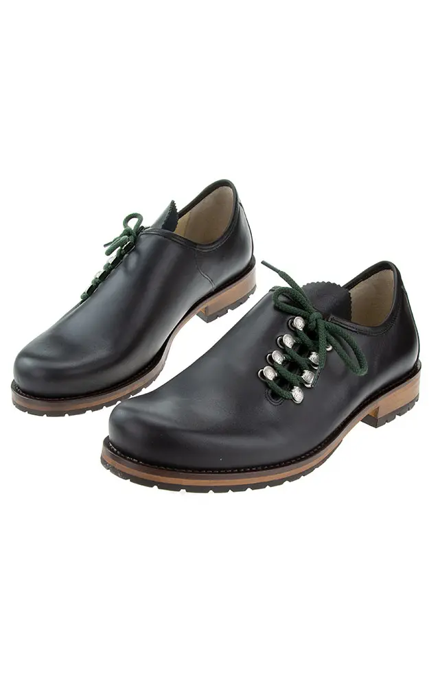 Haferlschuhe 1997-1100, schwarz