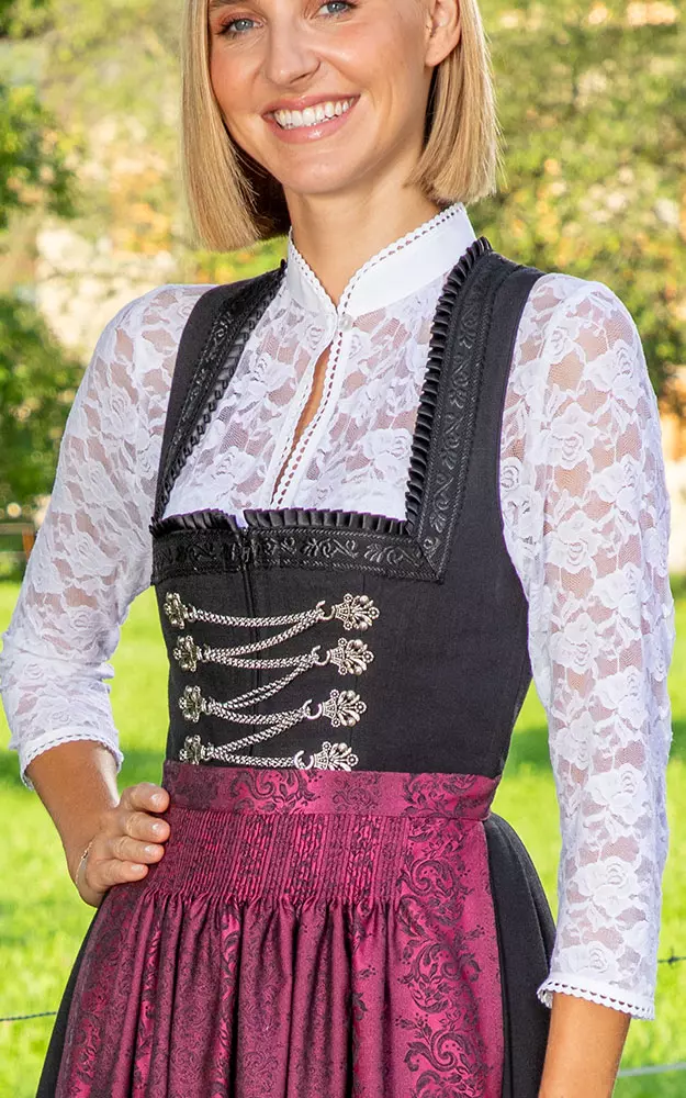Blusendirndl Chiemgau, ohne Schürze