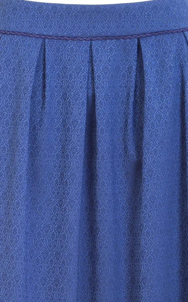 Rock 44527, jeansblau