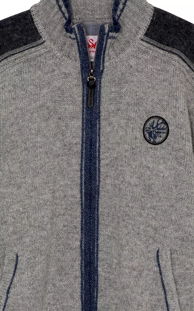 Strickjacke Betzbach, hellgrau