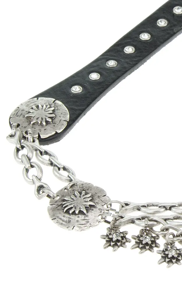 Gürtel Nr. 89, mit Kettencharivari, antik