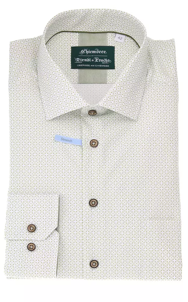 Hemd 3060 43104, grün - Slim fit