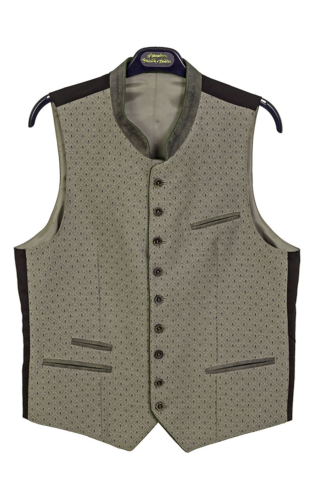 Weste Bürs-LE, grau/grün