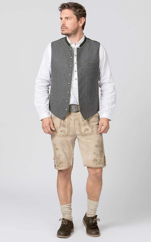 Weste Fabricio, moosgrün
