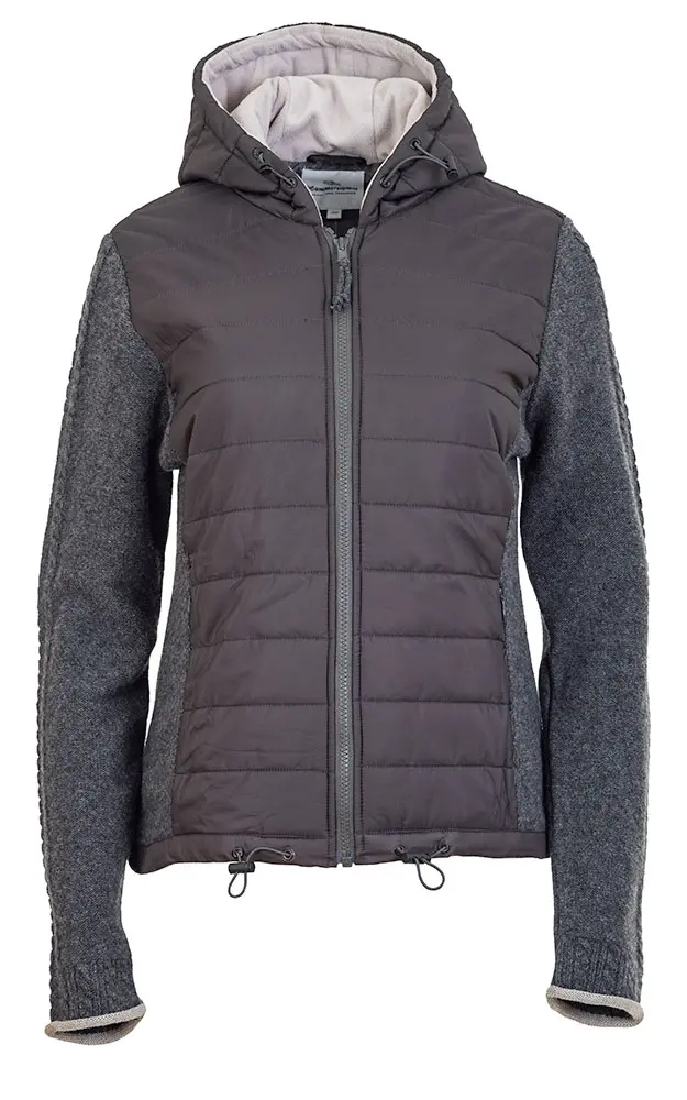 Steppjacke Island, anthrazit