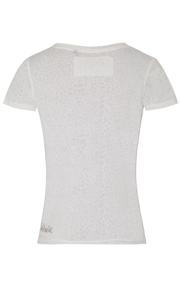 Damen-Shirt Bergverliebt, weiß