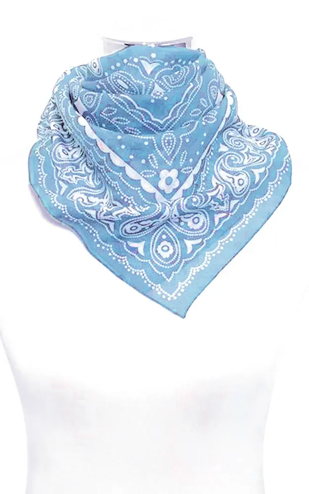 Tuch Bandana, blau