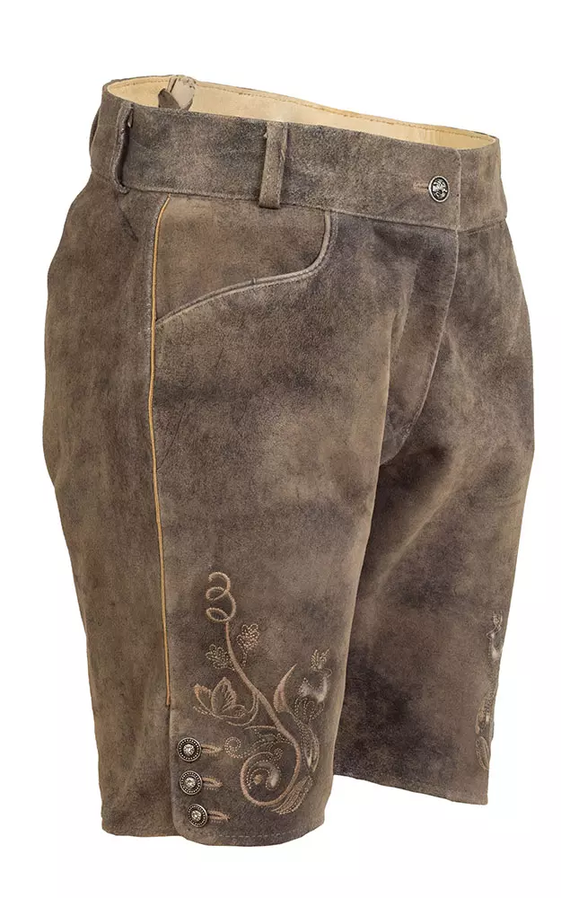 Damenlederhose Mila, beige