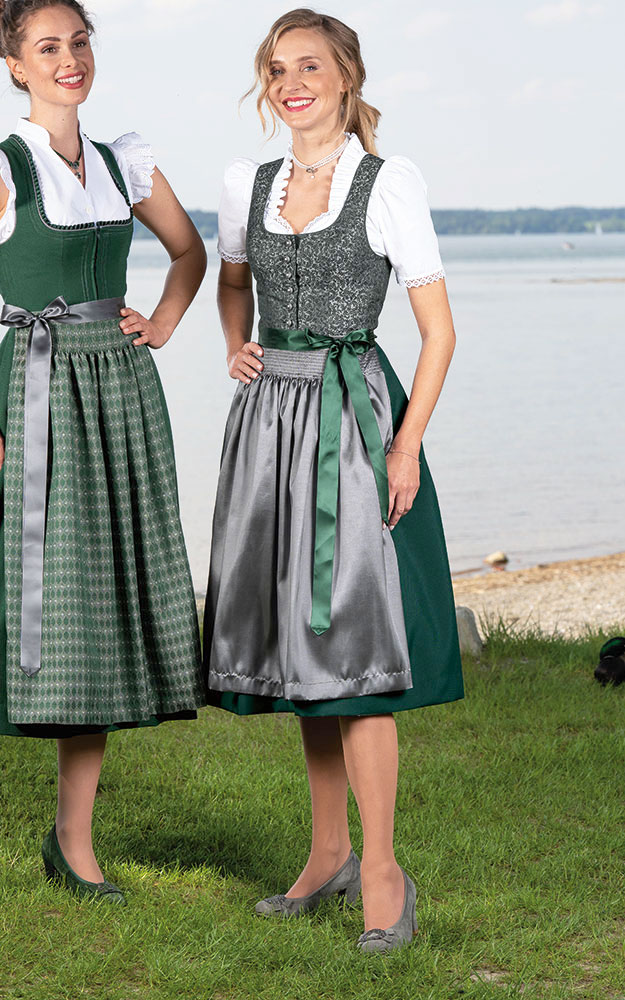 Blusendirndl Naabtal, mit Schürze