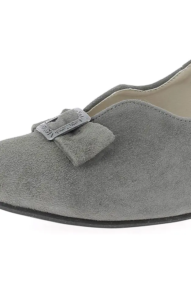 Velours-Schuhe 3007820032, anthrazit