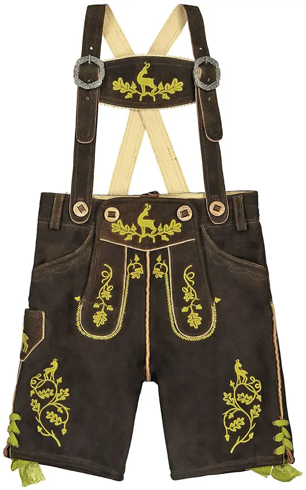 Kinder-Lederhose Hochkönig, mit Träger