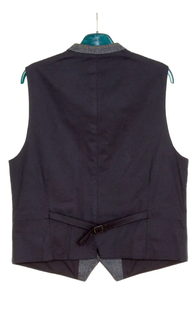 Weste Ansbach, anthrazit Stretchrücken