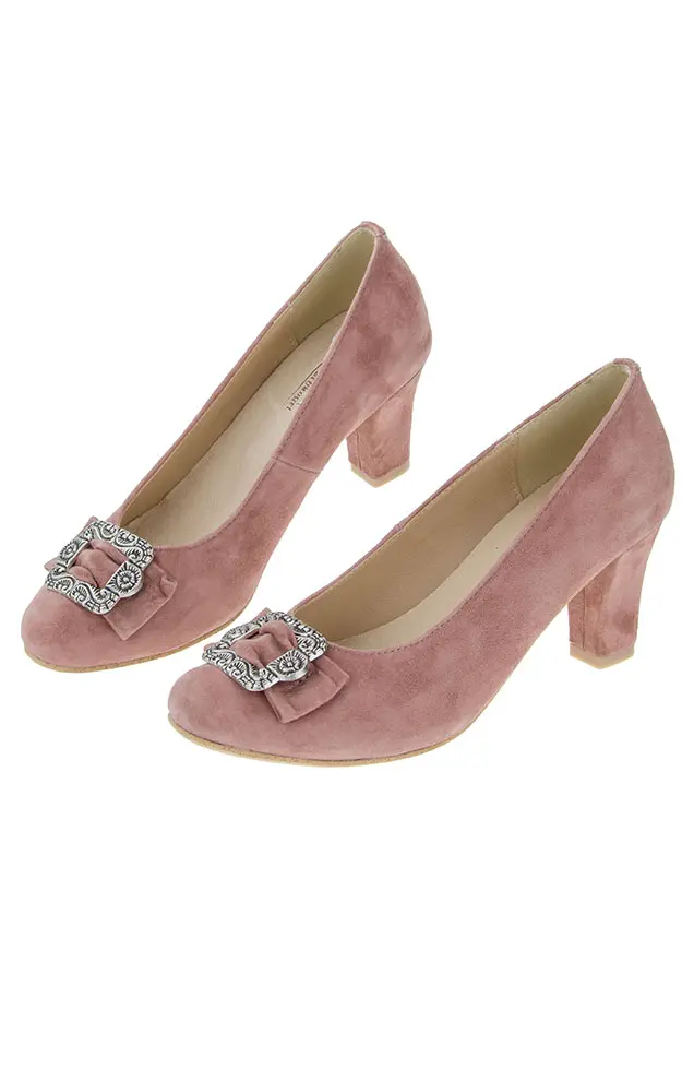 Velours-Schuhe 3009603059, altrosa