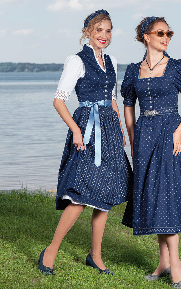 Blusendirndl Wipptal, mit Schürze