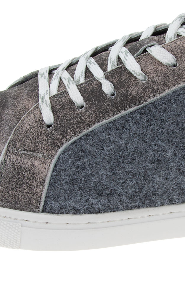 Schuhe Sneaker Loden, grau