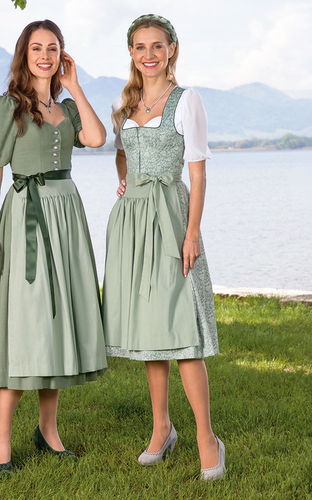Blusendirndl Drautal, mit Schürze