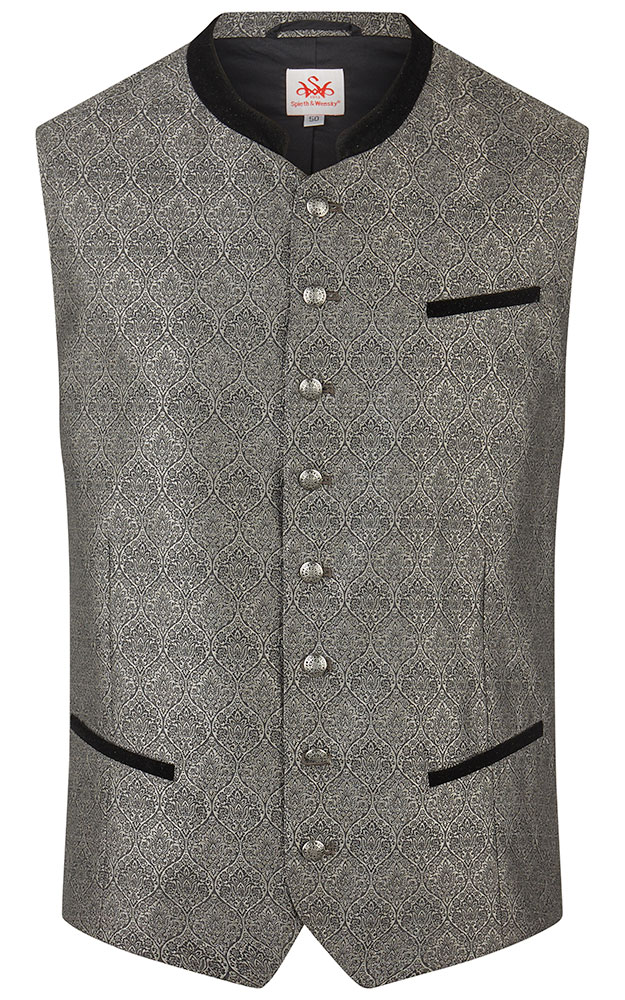 Weste Hector, schwarz