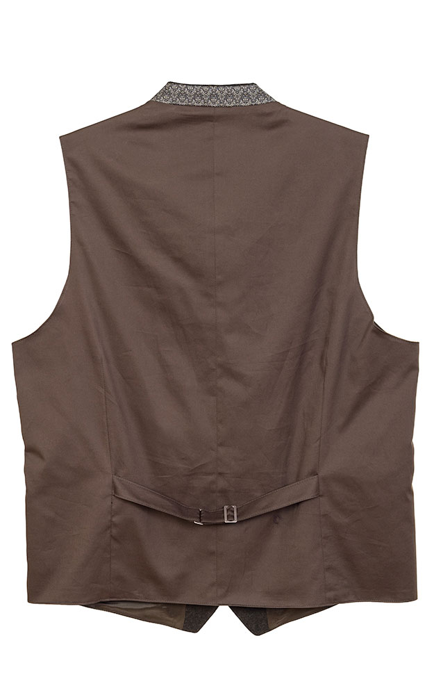 Weste Elsass 9385, beige/grün
