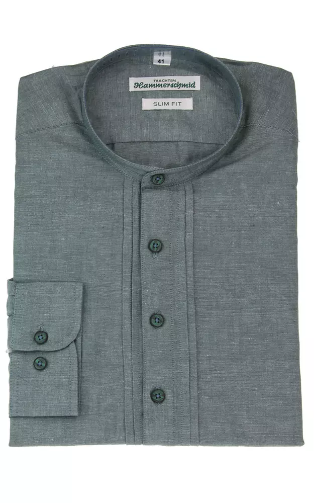 Hemd 241 1112, grün - Slim fit