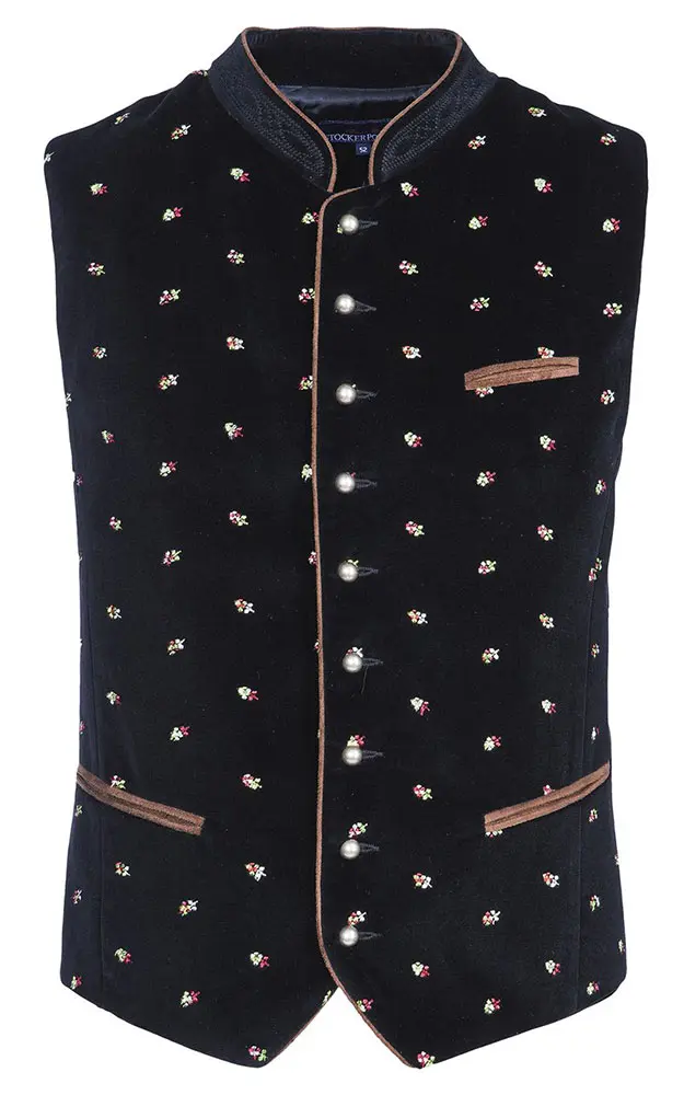 Weste Calzado, schwarz Stick