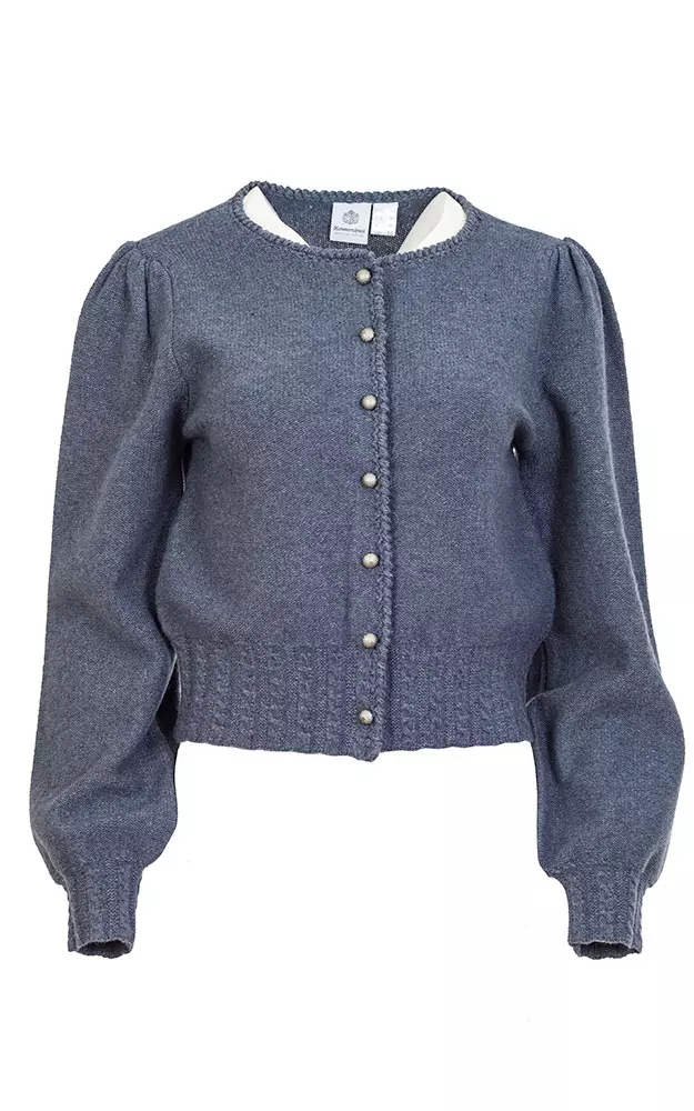 Strickjacke St. Moritz, blau